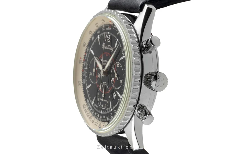 Breitling Montbrillant chronograph steel automatic men's watch A41030 [2605333]