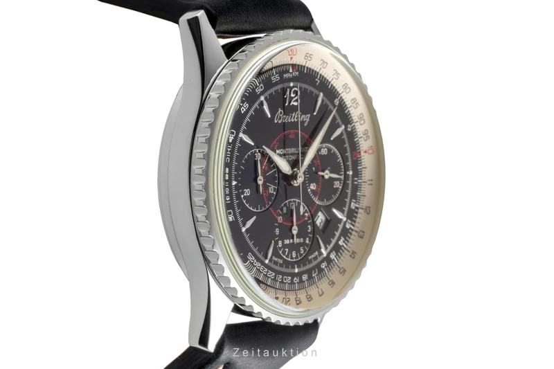 Breitling Montbrillant chronograph steel automatic men's watch A41030 [2605333]