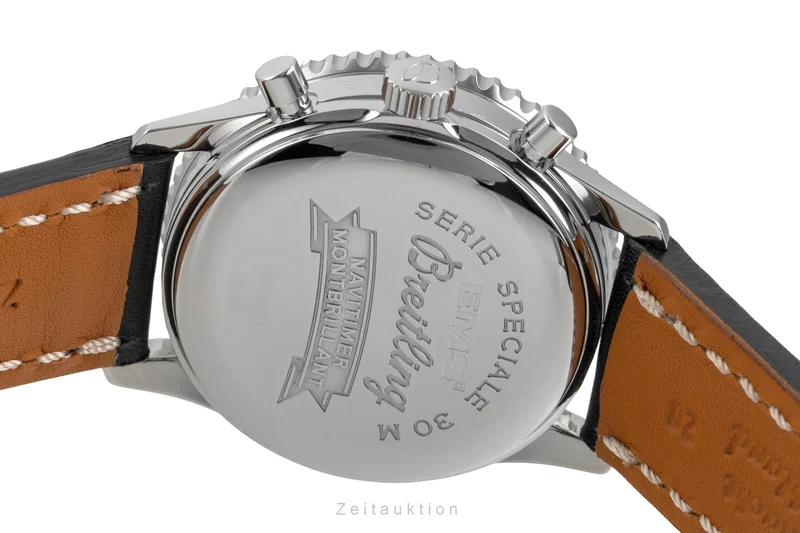 Breitling Montbrillant chronograph steel automatic men's watch A41030 [2605333]