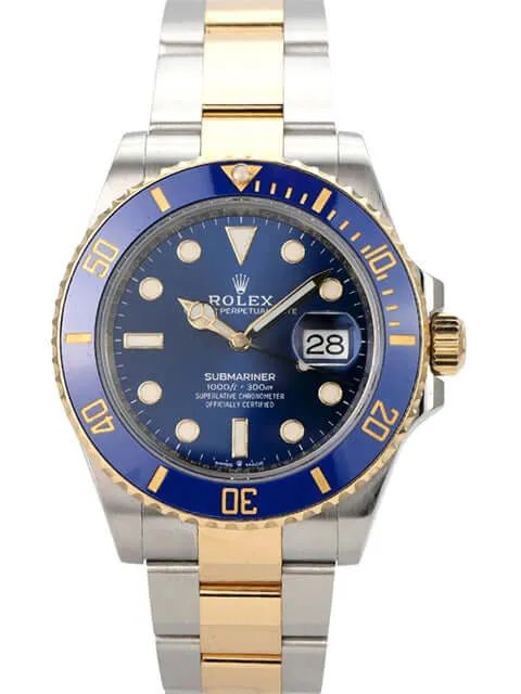 Rolex Submariner Date 41 Edelstahl Gelbgold 126613LB