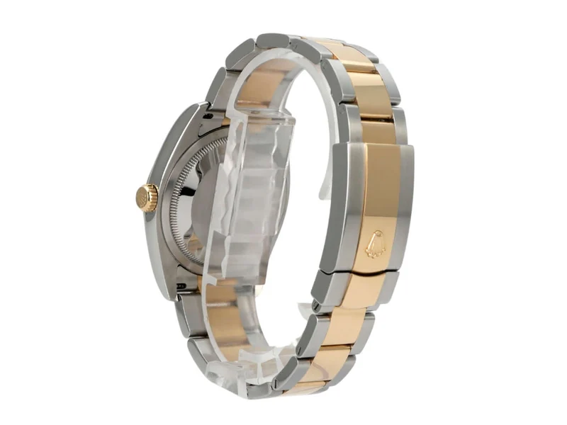Rolex Datejust 36 Edelstahl Gelbgold 116203 Perlmutt Römisch