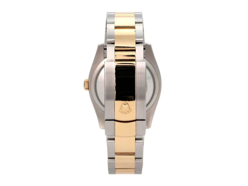 Rolex Datejust 36 Edelstahl Gelbgold 116203 Perlmutt Römisch