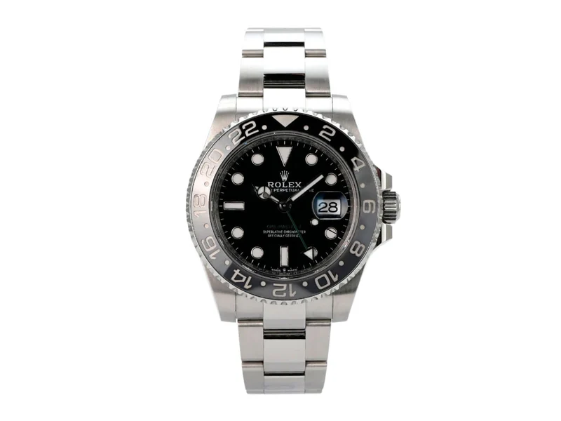 Rolex GMT-Master II Edelstahl Ref. 126710GRNR