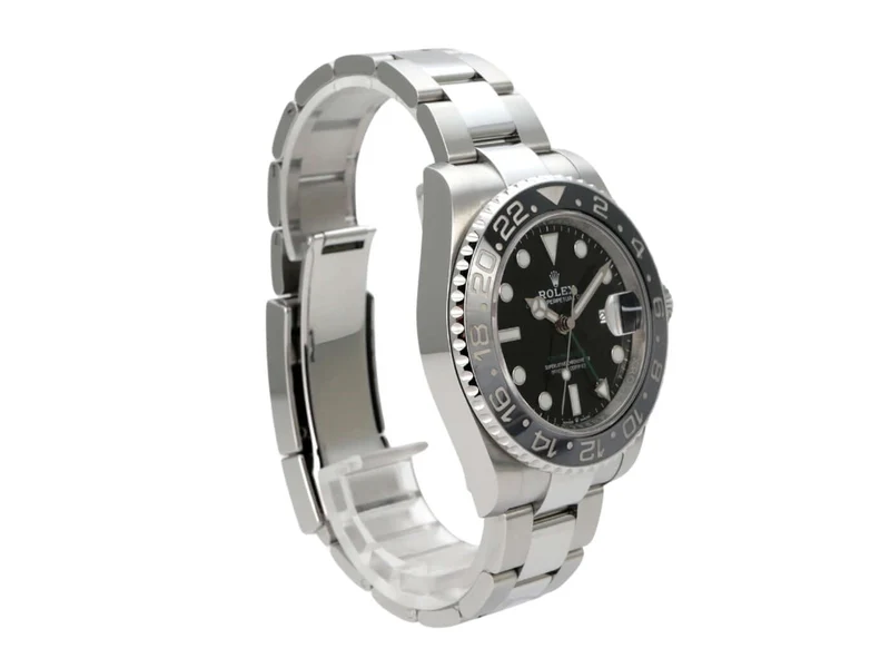 Rolex GMT-Master II Edelstahl Ref. 126710GRNR