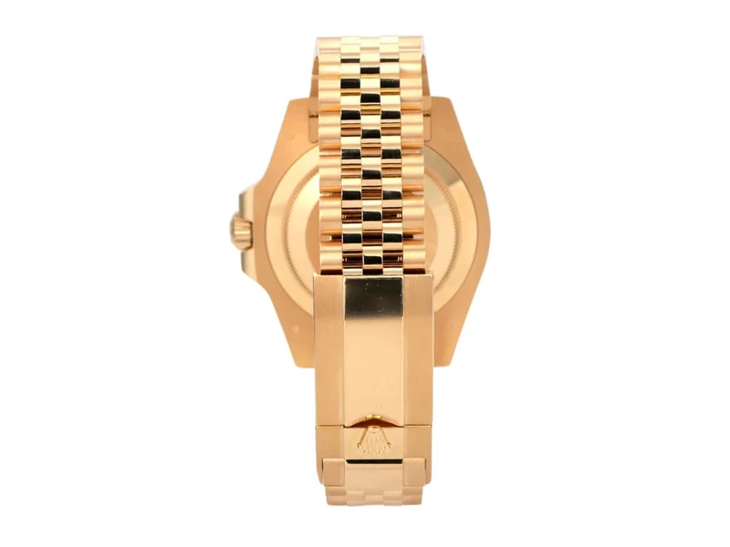 Rolex GMT-Master II Gelbgold 126718GRNR Tigereisen
