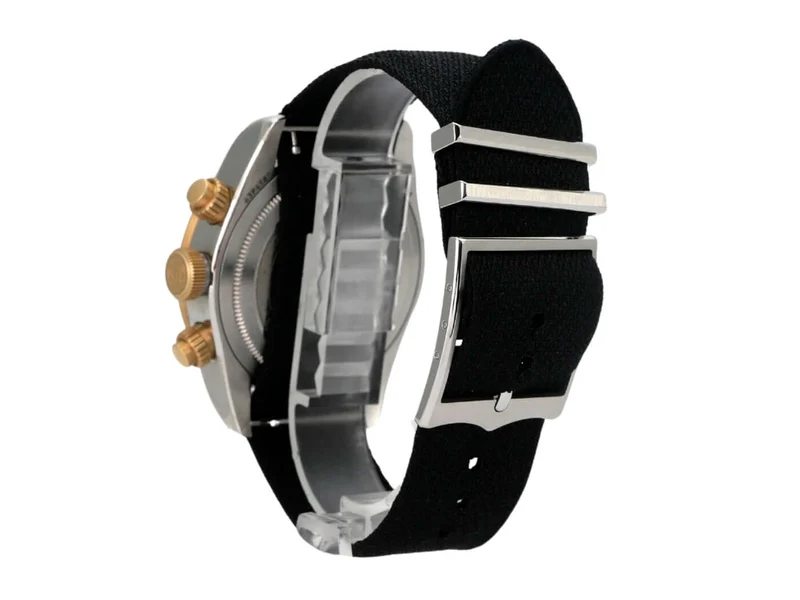 Tudor Black Bay Chrono Steel Gold Textilband M79363N-0006