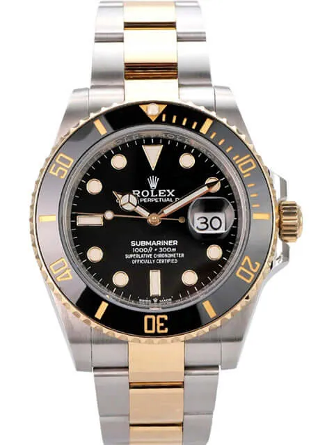 Rolex Submariner Date 41 Edelstahl Gelbgold 126613LN
