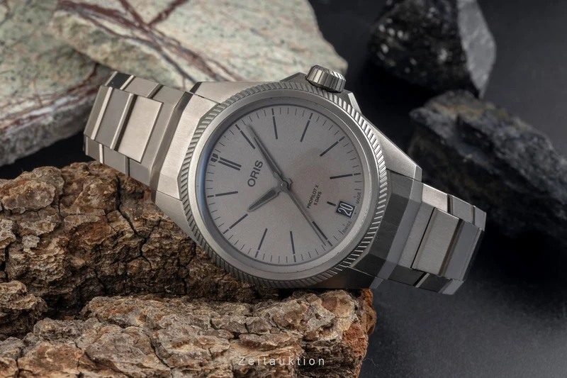 Oris Propilot X titanium automatic men's watch 01 400 7778 7153-07 7 20 01TLC LP: 4300EUR [2605158]