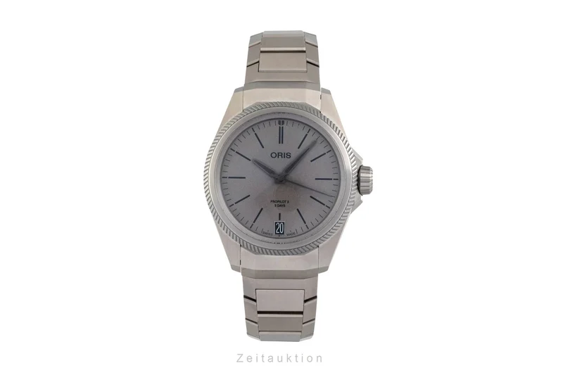 Oris Propilot X titanium automatic men's watch 01 400 7778 7153-07 7 20 01TLC LP: 4300EUR [2605158]