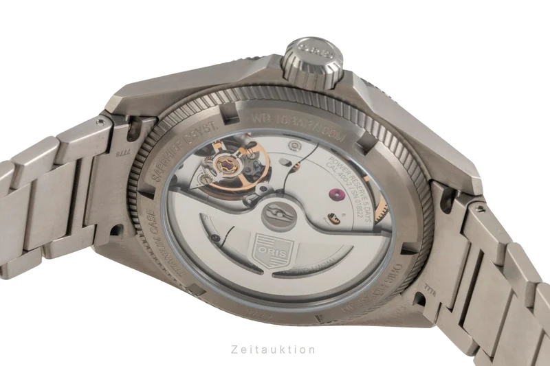Oris Propilot X titanium automatic men's watch 01 400 7778 7153-07 7 20 01TLC LP: 4300EUR [2605158]