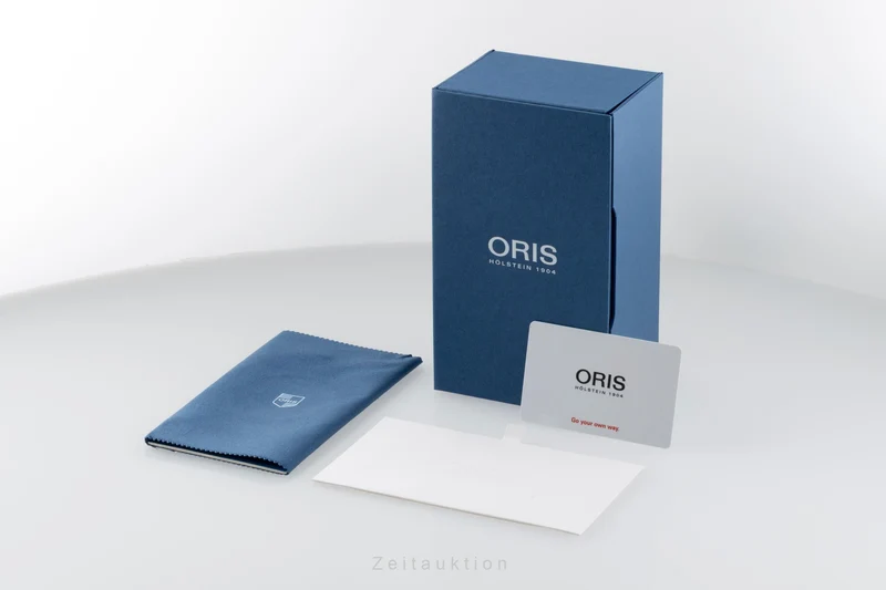 Oris Aquis Date steel automatic men's watch 01 400 7769 4157-07 8 22 09PEB LP: 3500EUR [2605151]