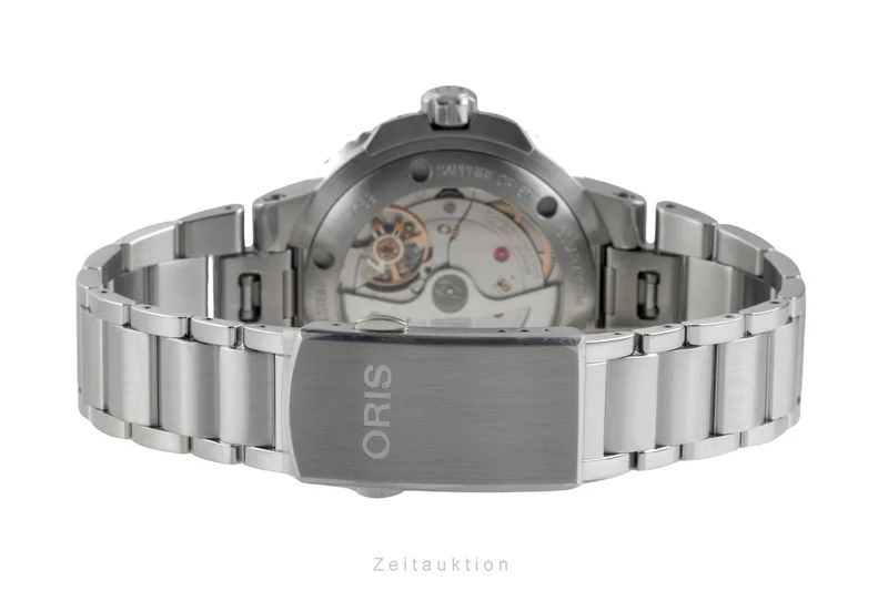 Oris Aquis Date steel automatic men's watch 01 400 7769 4157-07 8 22 09PEB LP: 3500EUR [2605151]