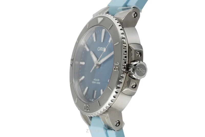 Oris Aquis Date steel automatic women's watch 01 733 7770 4155-07 4 18 65FC LP: 2150EUR [2605168]