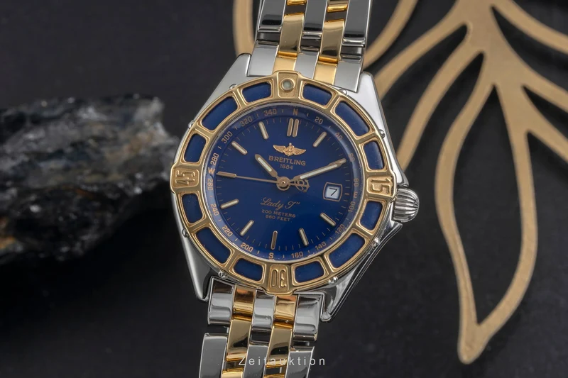 Breitling Lady J steel / gold quartz men's watch D52065 [2604820]