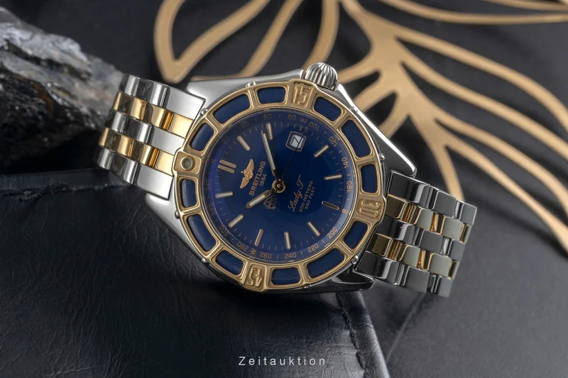 Breitling Lady J steel / gold quartz men's watch D52065 [2604820]