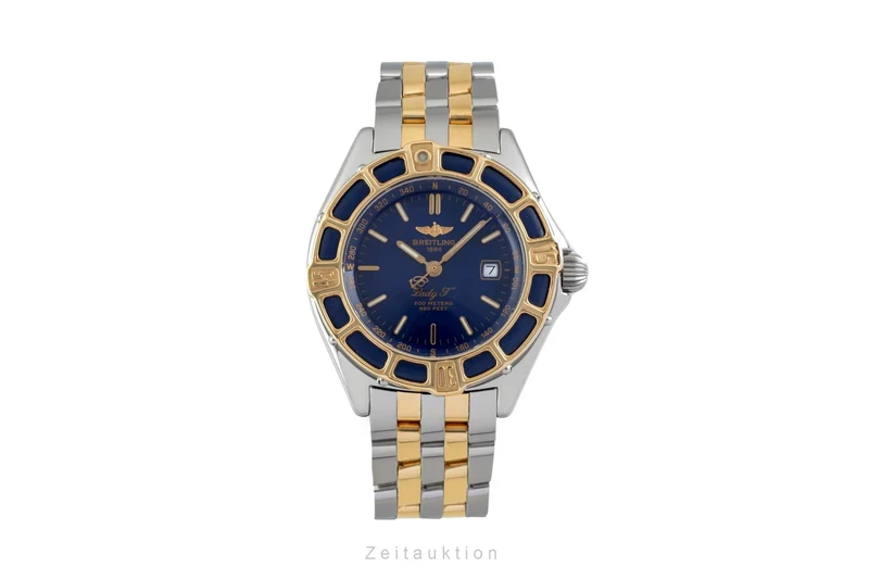 Breitling Lady J steel / gold quartz men's watch D52065 [2604820]