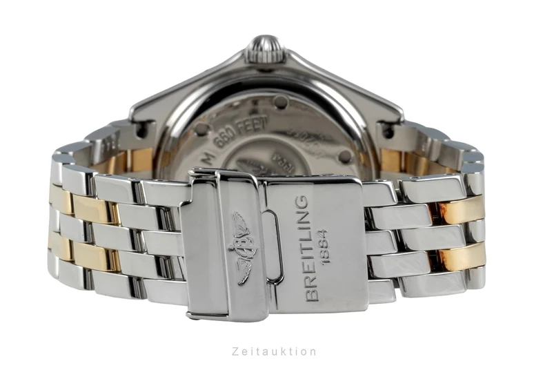 Breitling Lady J steel / gold quartz men's watch D52065 [2604820]