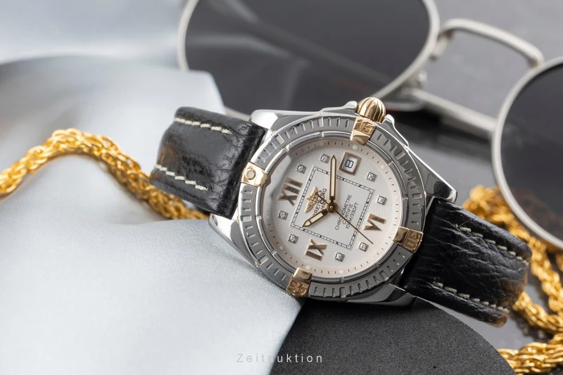 Breitling Cockpit steel / gold quartz women's watch B71356 [2605697]