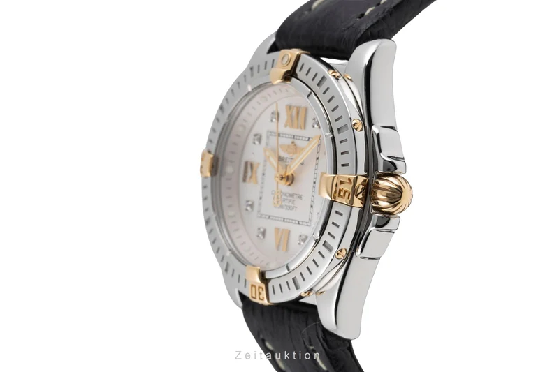 Breitling Cockpit steel / gold quartz women's watch B71356 [2605697]