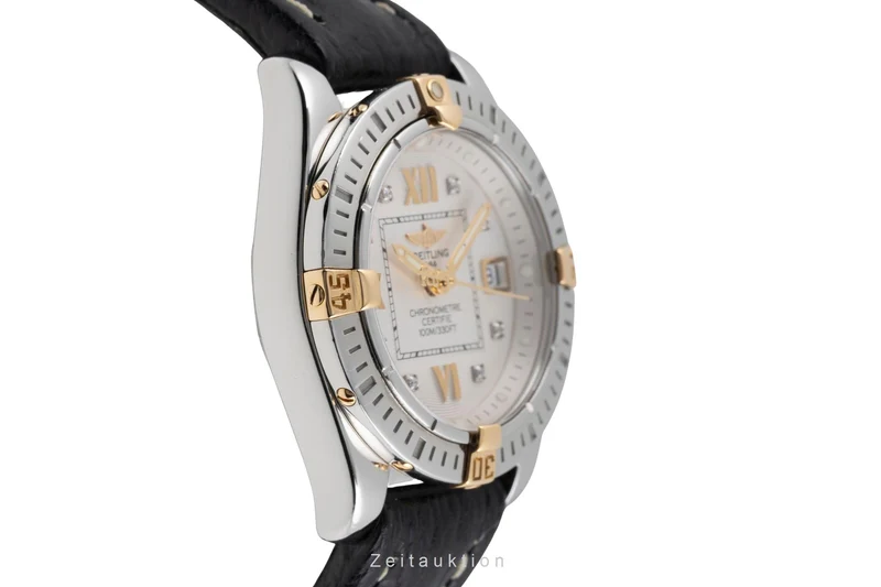 Breitling Cockpit steel / gold quartz women's watch B71356 [2605697]