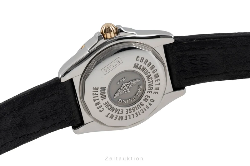 Breitling Cockpit steel / gold quartz women's watch B71356 [2605697]
