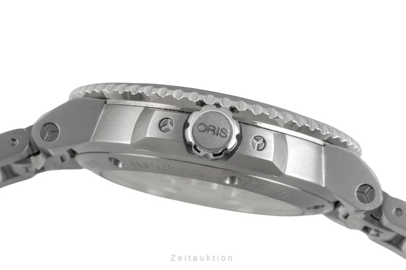 Oris Aquis Date steel automatic men's watch 01 400 7763 4135-07 8 24 09PEB LP: 3500EUR [2605144]
