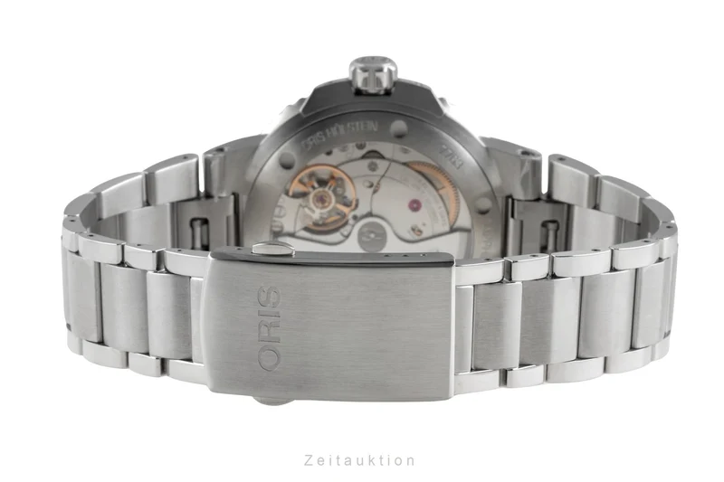 Oris Aquis Date steel automatic men's watch 01 400 7763 4135-07 8 24 09PEB LP: 3500EUR [2605144]