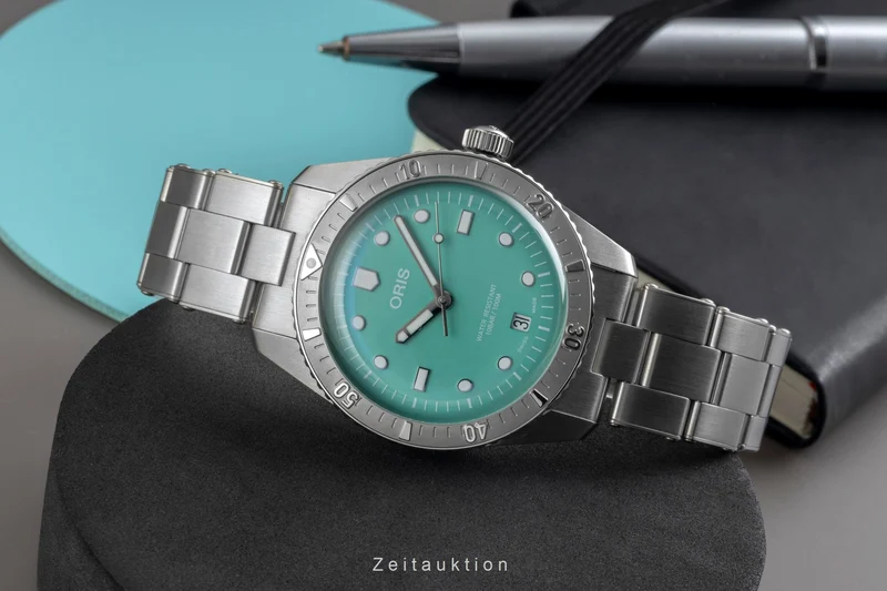 Oris Divers Sixty-Five steel automatic unisex 01 733 7771 4057-07 8 19 18 LP: 2450EUR [2605171]