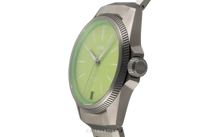 Oris Propilot X titanium automatic men's watch 01 400 7778 7157-Set LP: 4500EUR [2605162]