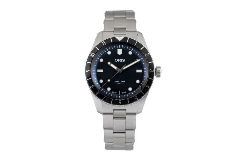 Oris Divers Sixty-Five steel automatic men's watch 01 400 7772 4054-07 8 20 18 LP: 3600EUR [2605149]