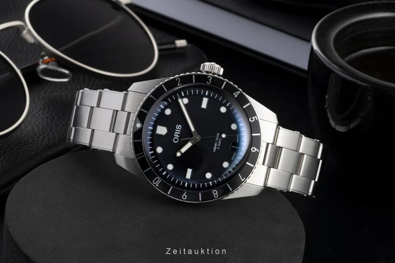 Oris Divers Sixty-Five steel automatic men's watch 01 400 7772 4054-07 8 20 18 LP: 3600EUR [2605149]