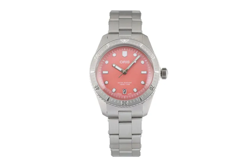 Oris Divers Sixty-Five steel automatic unisex 01 733 7771 4058-07 8 19 18 LP: 2450EUR [2605175]