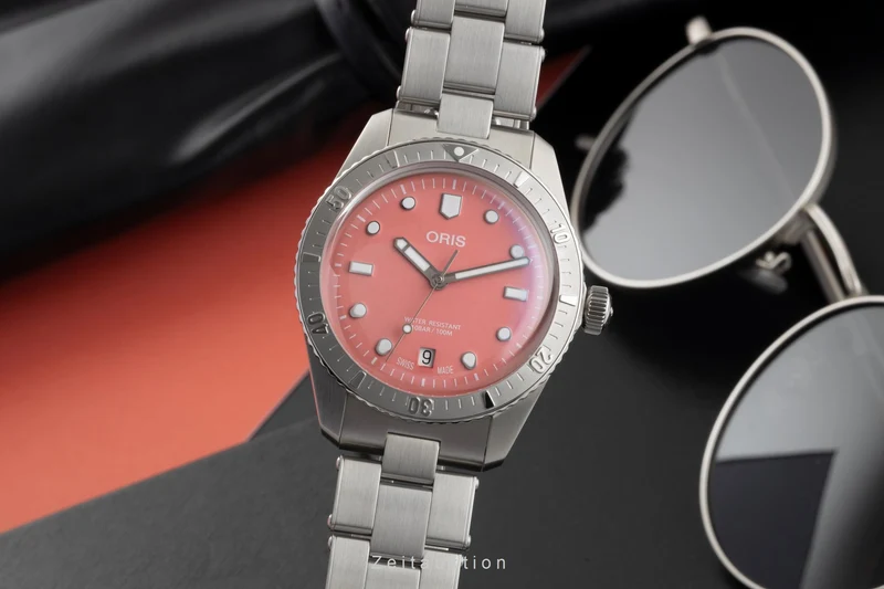 Oris Divers Sixty-Five steel automatic unisex 01 733 7771 4058-07 8 19 18 LP: 2450EUR [2605175]