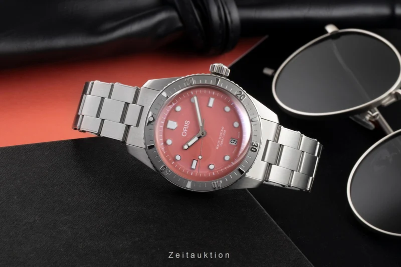 Oris Divers Sixty-Five steel automatic unisex 01 733 7771 4058-07 8 19 18 LP: 2450EUR [2605175]
