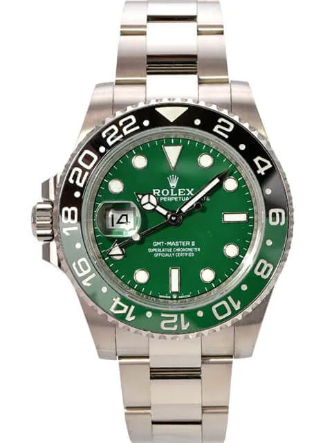 Rolex GMT-Master II Weißgold 126729VTNR Green