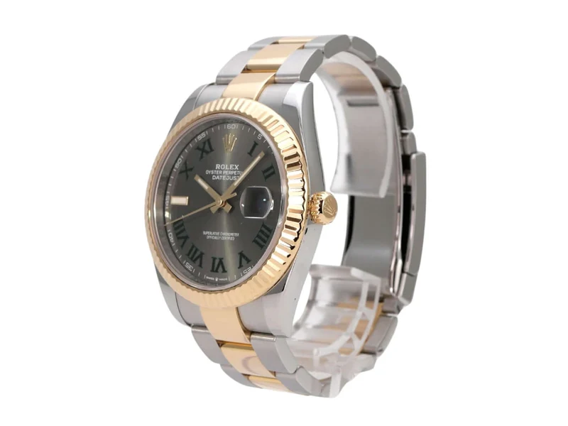 Rolex Datejust 41 Edelstahl Gelbgold 126333 Slate
