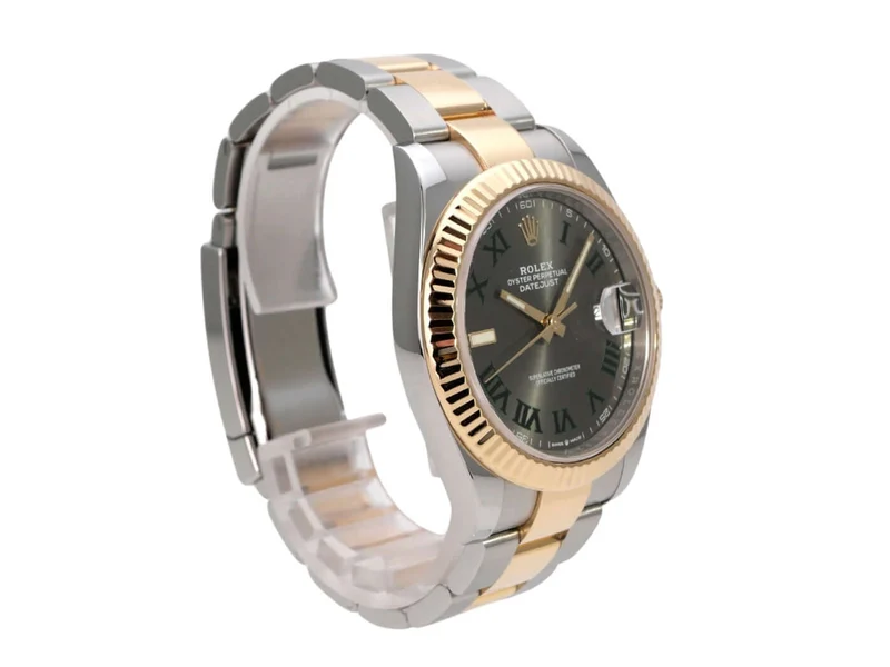 Rolex Datejust 41 Edelstahl Gelbgold 126333 Slate