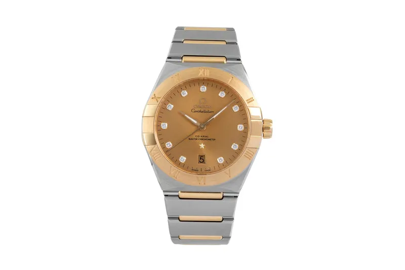 Omega Constellation steel / gold automatic men's watch 131.20.39.20.58.001 LP: 14700EUR [2605102]