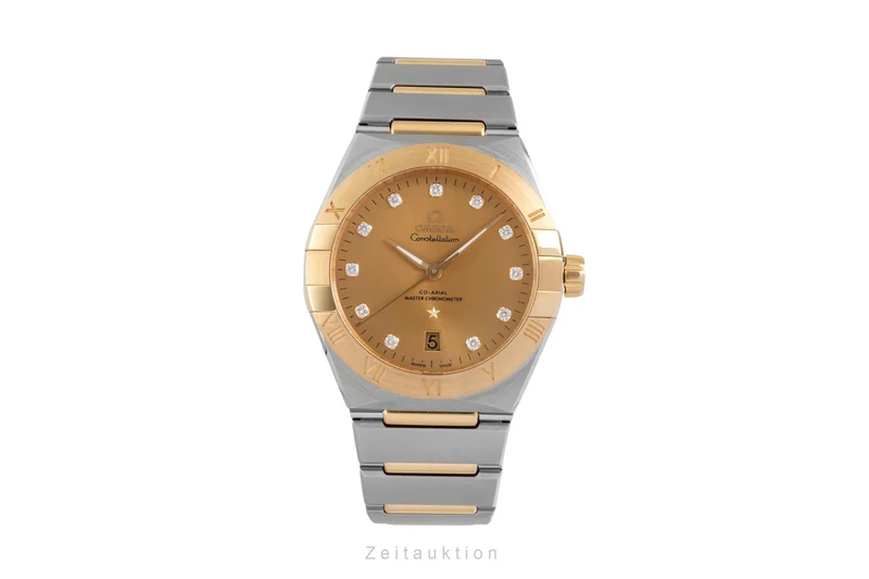 Omega Constellation steel / gold automatic men's watch 131.20.39.20.58.001 LP: 14700EUR [2605102]