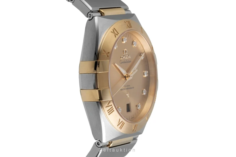 Omega Constellation steel / gold automatic men's watch 131.20.39.20.58.001 LP: 14700EUR [2605102]