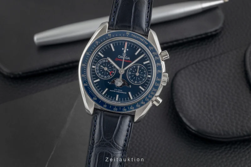 Omega Speedmaster chronograph steel automatic men's watch 304.33.44.52.03.001 LP: 12200EUR [2604360]