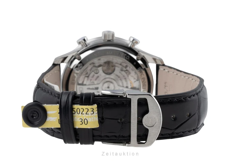 IWC Portugieser chronograph steel automatic men's watch IW371606 LP: 9100EUR [2604918]