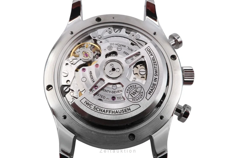 IWC Portugieser chronograph steel automatic men's watch IW371606 LP: 9100EUR [2604918]