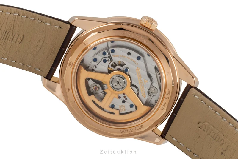 Jaeger LeCoultre Geophysic 18 ct red gold automatic men's watch Q8012520 [2605202]