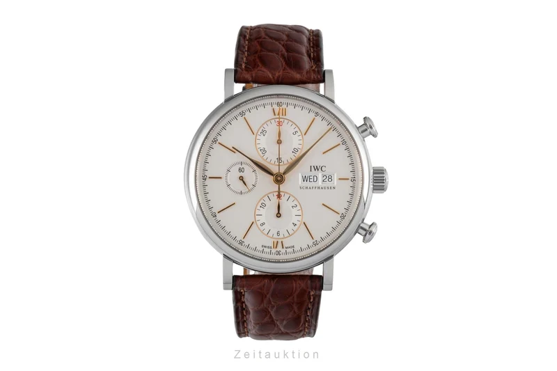 IWC Portofino chronograph steel automatic men's watch IW391022 [2605047]