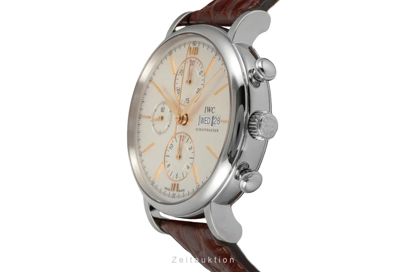 IWC Portofino chronograph steel automatic men's watch IW391022 [2605047]