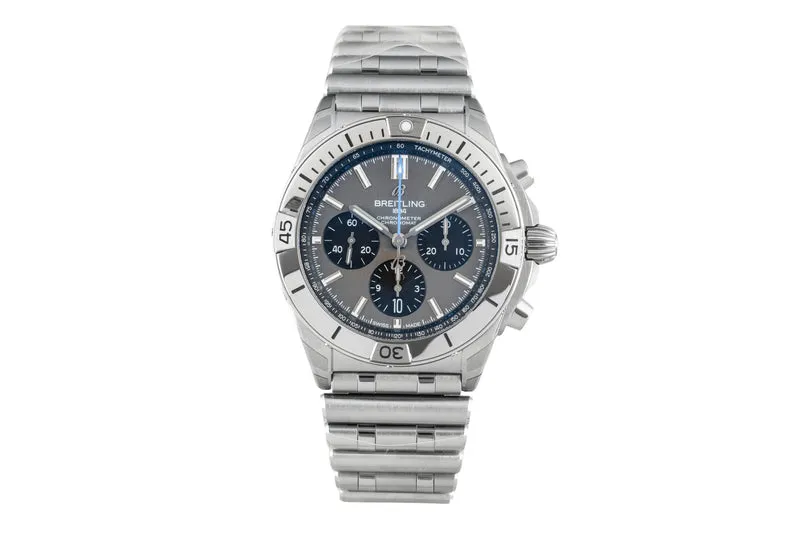 Breitling Chronomat chronograph titanium automatic men's watch EB0134101M1E1 LP: 12750EUR [2603658]
