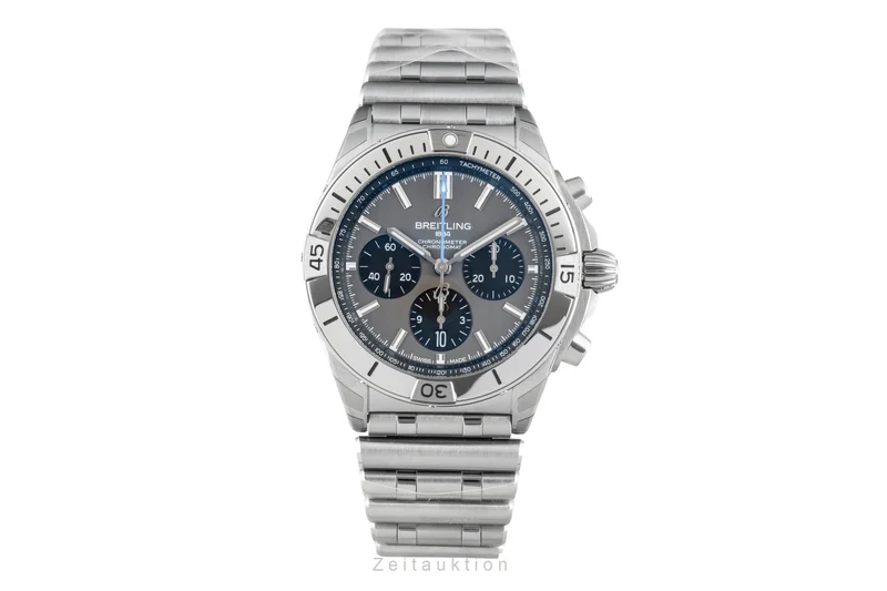 Breitling Chronomat chronograph titanium automatic men's watch EB0134101M1E1 LP: 12750EUR [2603658]