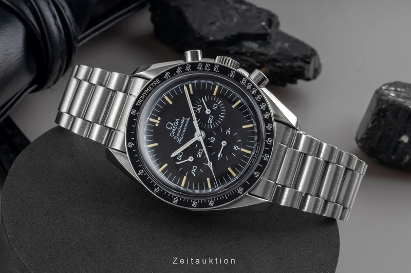 Omega Speedmaster Moonwatch chronograph steel manual winding men's watch 145.0022 [2605366]