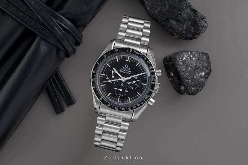 Omega Speedmaster Moonwatch chronograph steel manual winding men's watch 145.0022 [2605366]